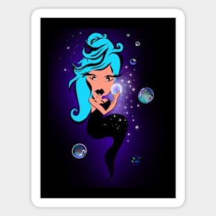 Mermaid in the water Magnet